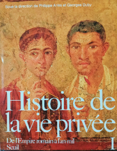 Histoire de la vie privée