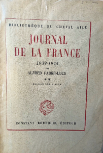 Journal de la France 1939_1944