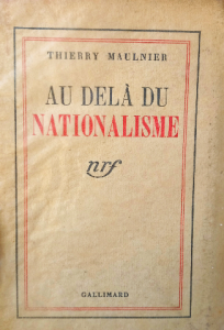 Thierry maulnier au delà du nationalisme