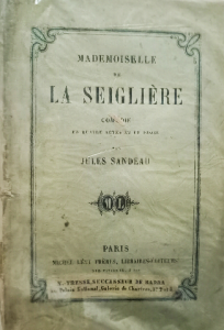 Mademoiselle de la seigliére