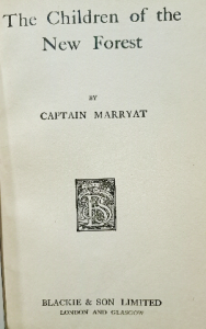 The children of the new forest by Captain Marryat