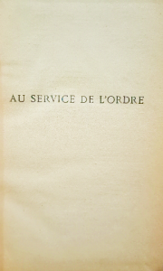 Au service de l'ordre