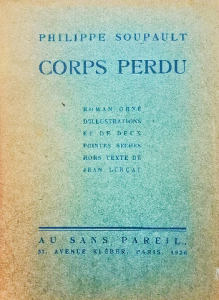 Philippe soupault corps perdu