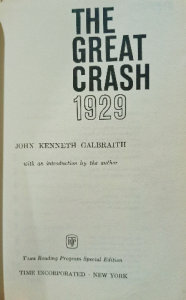 The great crash 1929