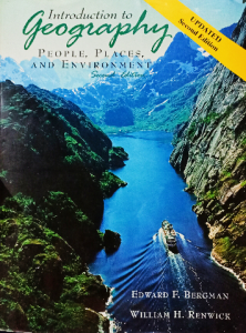 Introduction to geography people, places,and environment