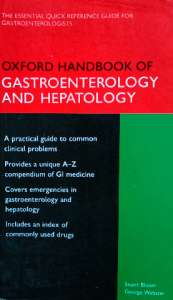 Oxford handbook of gastroenterology and hepatology