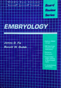 Embryology