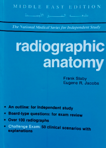 Radiographic anatomy (The National medical series for independent study)