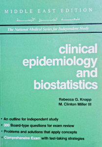 Clinical epidemiology and biostatistics