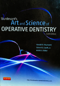 Art and science of operative dentistry