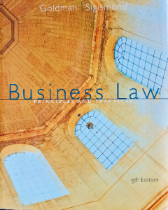 Business law principles and practice