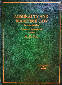 Admiralty and maritime law