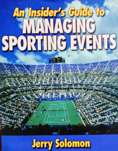 An insider's guide to managing sporting events