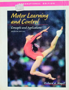 Motor learning and control concepts and applications