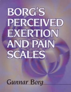 Borgs perceived exertion and pain scales