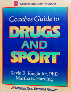 Coaches guide to drugs and sport