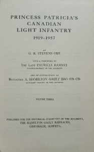 Princess Patricia's Canadian light infantry 1919_1957