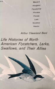 Life histories of north american flycatchers ,larks,swallows , and their allies