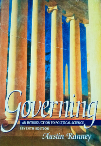 Governing an introduction to political science