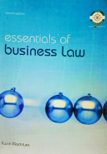 Essentials of Business law