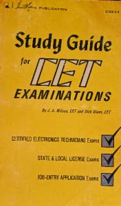 Study guide for cet examinations