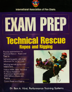 Exam prep technical rescue ropes and rigging