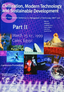 Civilization, modern technology and sustainable development part II