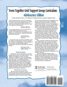 Teens together grief support group curriculum: adolescence edition grades 7_12