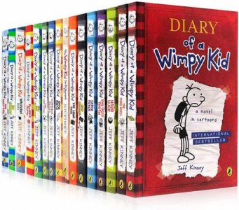 Diary of a Wimpy Kid Book Series, complete collection