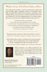 The Monk Who Sold His Ferrari: A Fable About Fulfilling Your Dreams & Reaching Your Destiny